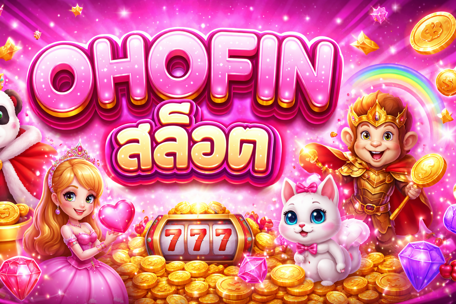 OHOFIN สล็อต เว็บตรงระบบใหม่ แตกจริง เล่นไว ฝากถอนออโต้ 2026